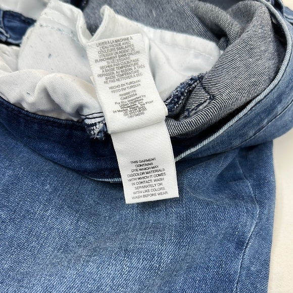 Free People High Rise Busted  Blue Wash Distressed Skinny Women's Jeans … - Picture 10 of 10